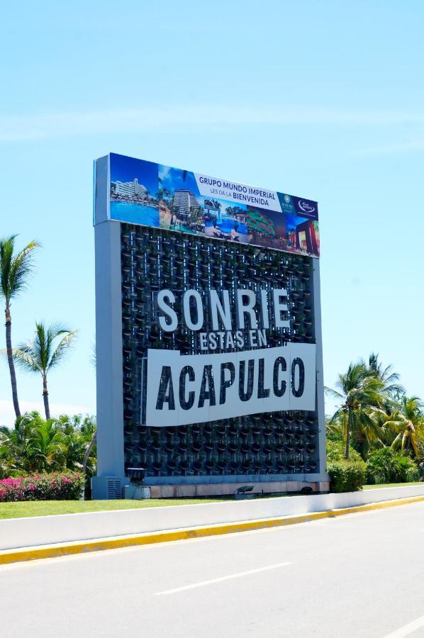 Ferienwohnung Penthouse Con Jacuzzi En Acapulco Diamante Exterior foto